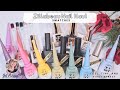 Huge zillabeau nail haul   korean nail polish swatches from tiny fgel and first street