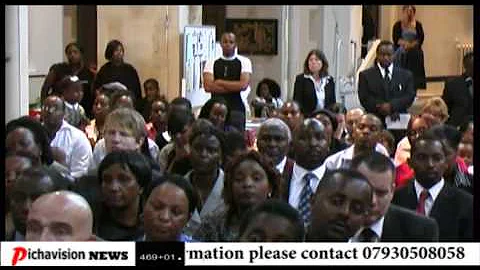 mrs wanjohi of pcea speaking at the memorial of pe...