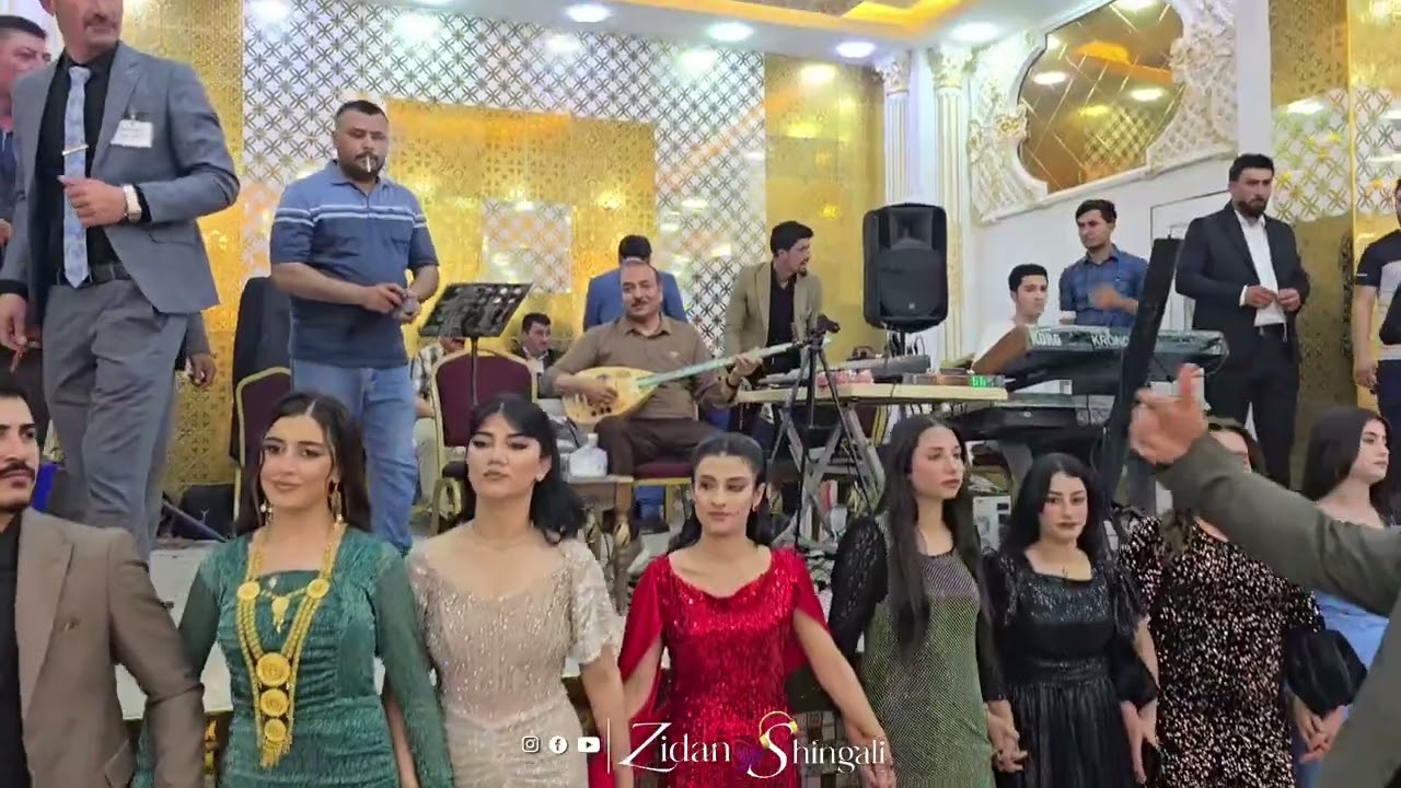 حفلة زفاف سلطان & كرستين _ زيدان شنكالي _ في قاعة سنوني