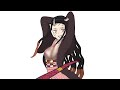 Nezuko zero two dodging meme 【きめつのやいば・Demon slayer・刀鍛冶の里編・鬼滅の刃・귀멸의칼날・tanjiro・禰豆子・炭治郎・MAD・animation】