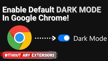 Enable DARK MODE In Google Chrome Without Any Extension! 🌚