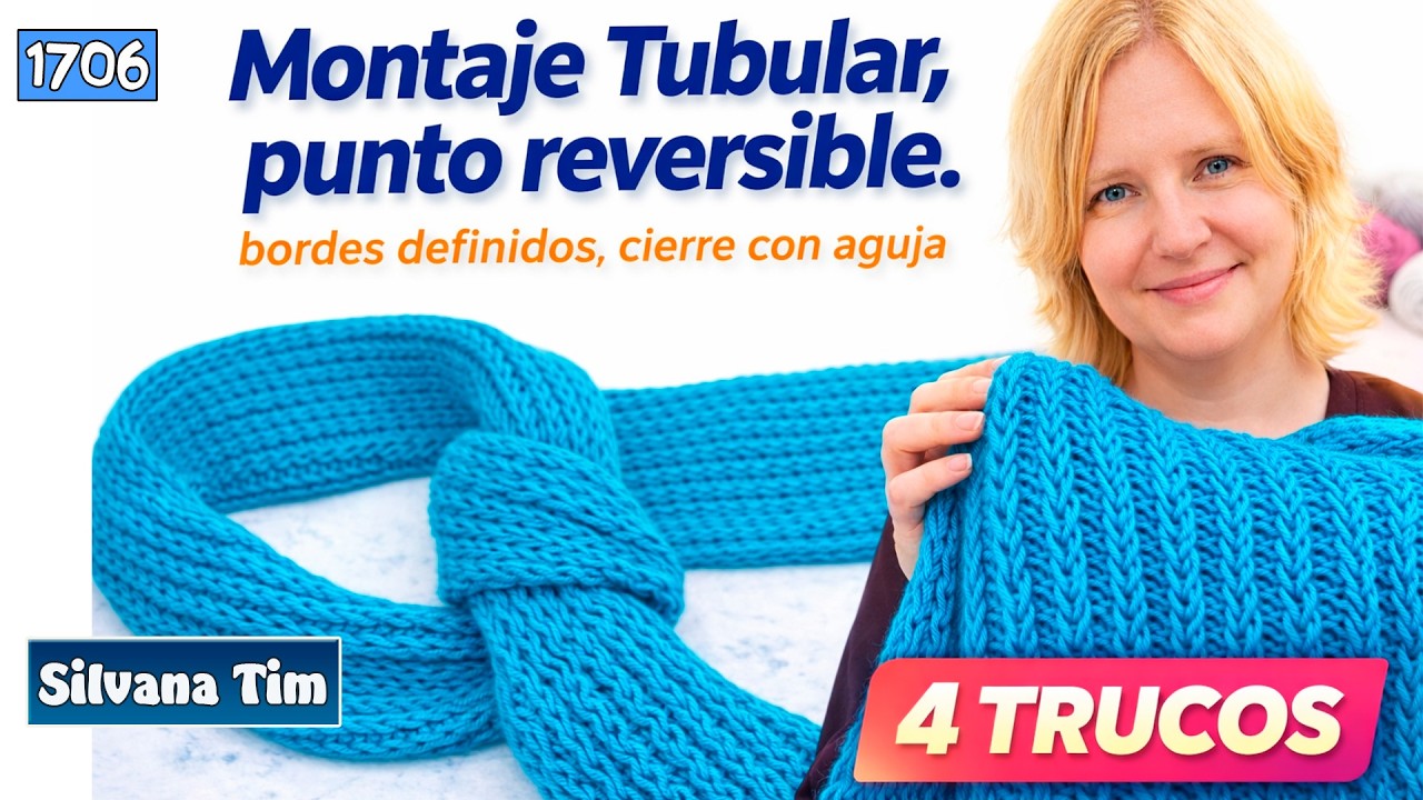 ✨ Как связать элегантный двусторонний шарф | Итальянский набор + Идеальное закрытие 🧶