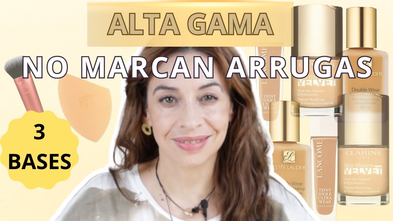 3 Bases de ALTA GAMA que NO Marcan Arrugas | Trucos y Maquillaje Piel Madura