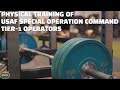 US AFSOC Tier-1 Operator's Fitness Training: 24th Special Tactics Squadron (24STS)