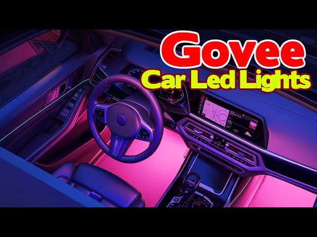 Govee Car Led Lights Smart Car Lights with APP Control 