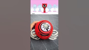 🥇🎈Turning a Balloon into Sprunki Numberblocks 1 phase 3 #sprunki #funny #diyballoon #shortsviral