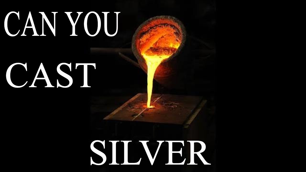 Casting A Sward In Silver Youtube Casting A Sward In Silver Youtube