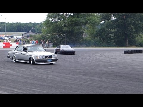 Turbo Miata Drifting with Friends - Thompson Speedway CT