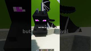 Ender Dragon Particles FAIL #minecraft #ender #dragon #java #bedrock #howto #build #tutorial #tips