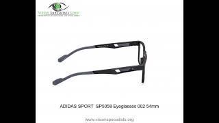 ADIDAS SPORT SP5058 Eyeglasses 002 54mm