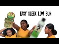 HOW TO: SLEEK LOW BUN | BEGINNER FRIENDLY
