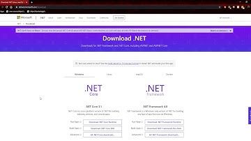 Install .Net Core 3.1 SDK
