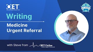 Live class with OET Online: OET Writing  Medicine | Urgent Referral