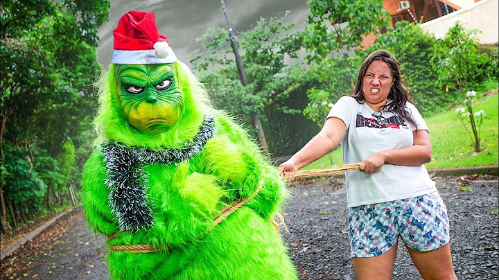 Tentamos capturar o Grinch!