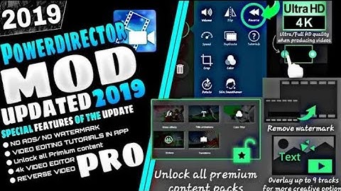 Android Video Editing || Cyberlink Powerdirector Official Updated 2019 Full Tutorial