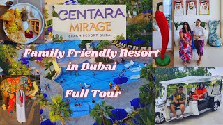 Centara Mirage Beach Resort Dubai | Full Tour | Review | Best Family Resort in Dubai #dubai #centara