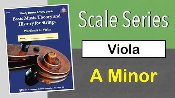 A Minor Scale, Viola - Scale Series - Basic Music Theory and History for Strings