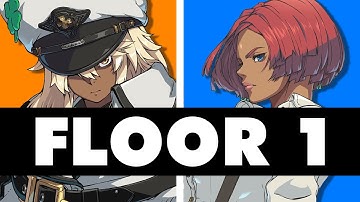 Guilty Gear Strive Floor 1 ▶️ Giovanna vs Ramlethal | GGST Low Level Gameplay