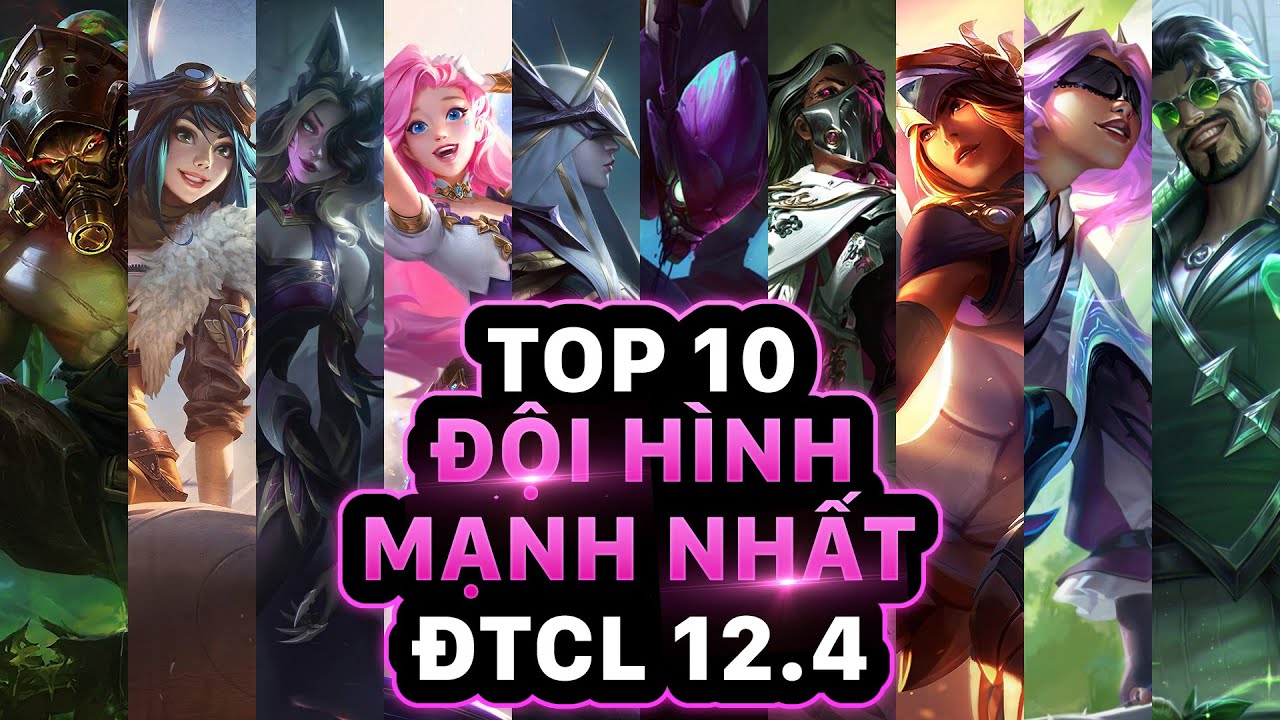 TOP 10 ĐỘI HÌNH ĐÁNG CHƠI NHẤT PHIÊN BẢN GIỮA MÙA GIẢI 6.5 | ĐTCL THÀNH PHỐ NGẦM