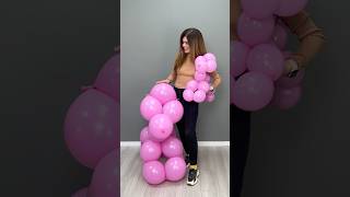 How to make huge Balloon dog. Using different sizes of links #balloondog #balloonanimals #funtimes