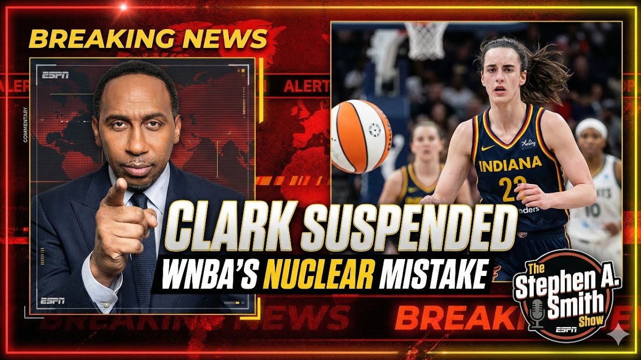 Stephen A. Smith CONFIRMS Caitlin Clark Suspension | WNBA's Nuclear Mistake