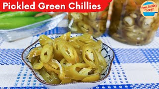How to Make Pickled Green Chillies