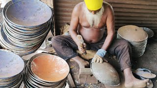 Iron Ghamela Making with Old Oil Metal Drum Sheets | Tagari Making Process | How to Make Ghamela