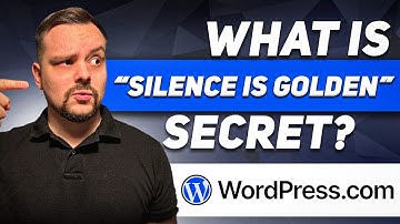 What is Silence is golden in WordPress?