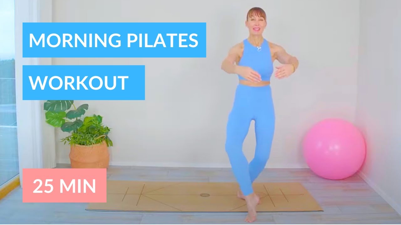 Morning Pilates Workout | Arms, Abs, Legs & Glutes | Intermediate Pilates | 25 Mins
