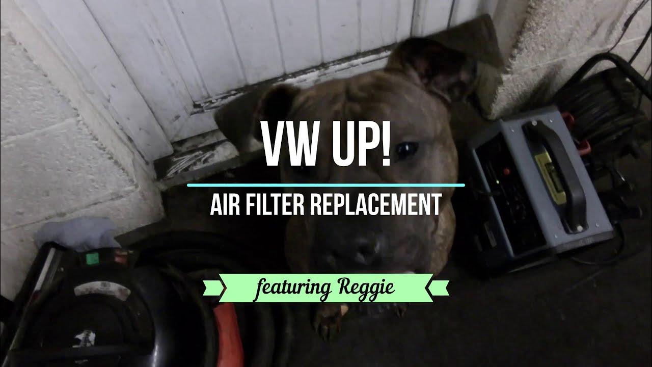 How To Change Air Filter Vw Up! Volkswagen Up Air filter Change Replacement  