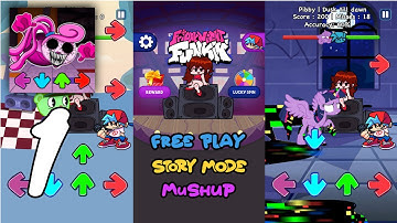 FNF Mod: Funkin Music Battle Gameplay Walkthrough #1 (Android, IOS)