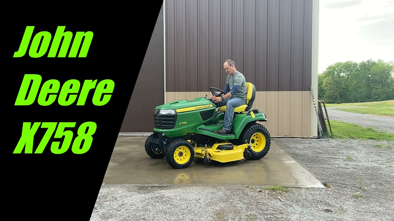 SOLD John Deere X758 Diesel 4×4 (60”) Garden Tractor YouTube