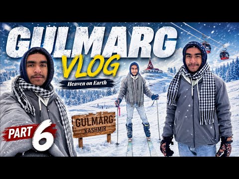 Gulmarg Snowfall Adventure Gone Wrong 😨 | 10 KM Aane Mein Lage 12 Ghante #vlog #travel #gulmarg 
