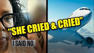 Airplane Karen SOBS When Stranger Won't Switch Seats News
