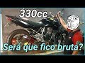 Twister 330 primeira partida - quase deu merda andando confira!