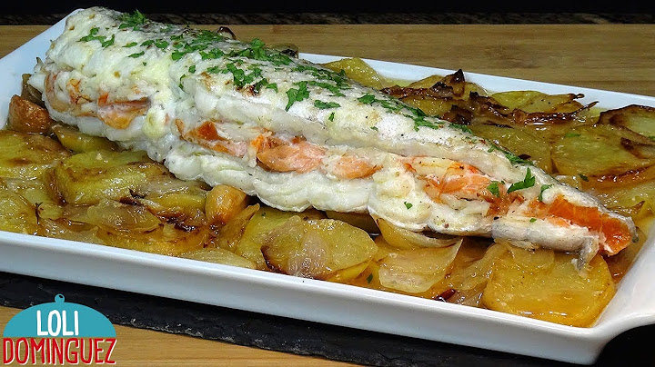 MERLUZA RELLENA ESPECIAL PARA NAVIDAD. Muy fácil y económica. Loli Domínguez - Recetas paso a paso.