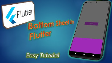 How to add Bottomsheet in flutter ? (2023)|| Speed code || #flutter || BottomSheet || easy tutorial