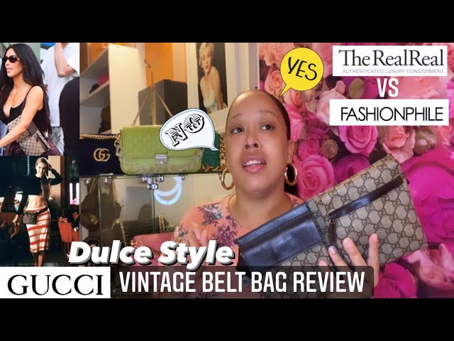 VINTAGE GUCCI BELT BAG REVIEW 🙌The Ultimate Carrie Bradshaw Fanny Pack 