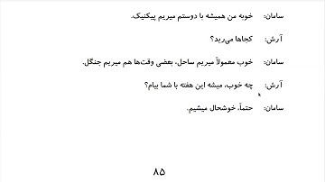 Learn to Speak Persian FAST: For Advanced Students- Lesson 5- سرگرمی- Part 7