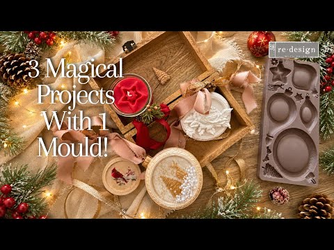 One mould, 3 DIY magical gift ideas!