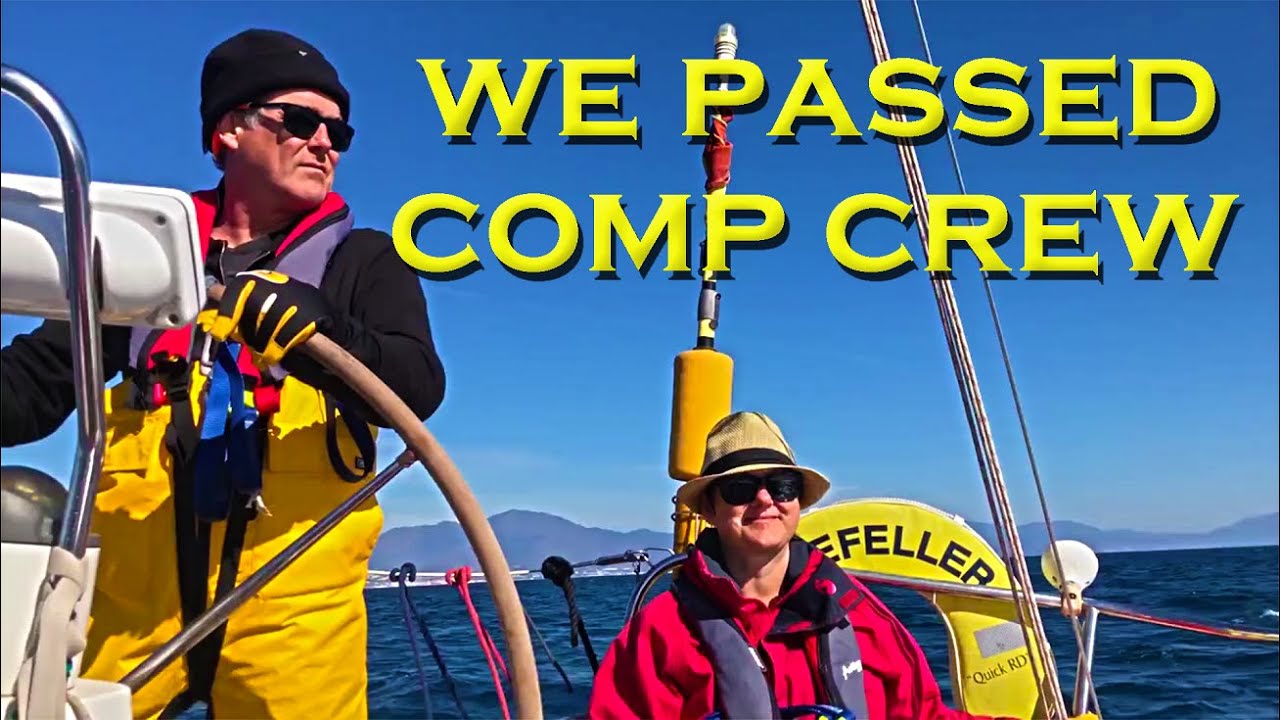 We pass our RYA Competent Crew Course - Sailing A B Sea (Ep.008)