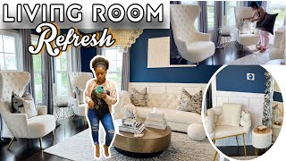 New * 2023 LIVING ROOM MAKEOVER & REFRESH | SUMMER TO FALL HOME DECOR IDEAS