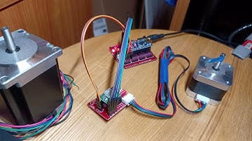 Single A4988 board/Nano expansion shield servo test