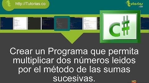 ciclo while -- visualStudio c# (producto entre dos números)