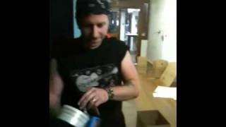 Billy and Josh play a joke on PJ at Syracuse China