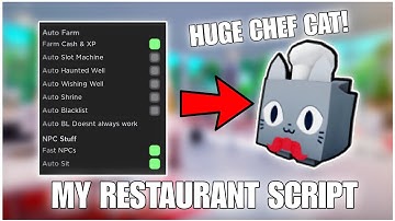 [New] Working My Restaurant Script! 👨🏻‍🍳 Huge Chef Cat Update | MARCH 2023 | krnl, synapse, hydrogen