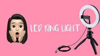 ELECOM LED RING LIGHT | UNBOXING