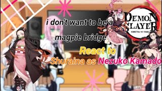 I Dont Want To Be A Magpie Bridge React To Shuraina West As Nezuko Kamadomiyokujou Part 2?