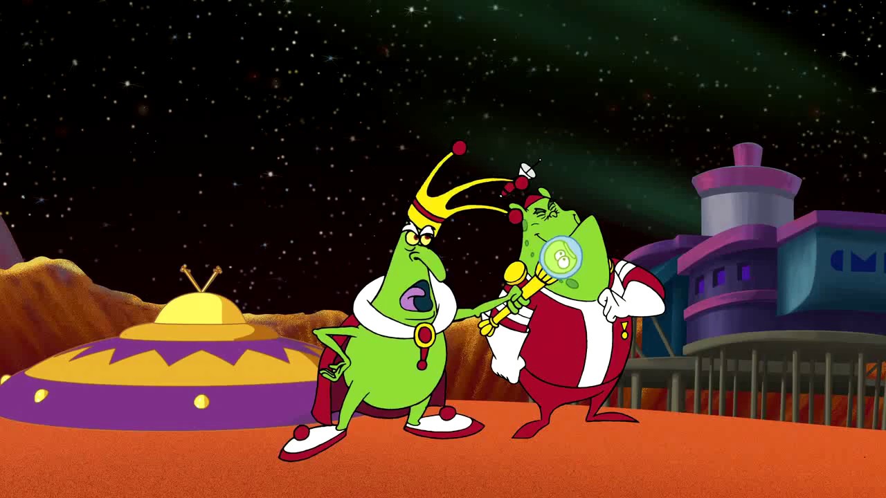 The Martian led the cat and mouse to escape