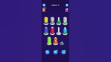 Nut Sort Level #79 #nutsort #gameplay #gameplaynutsort